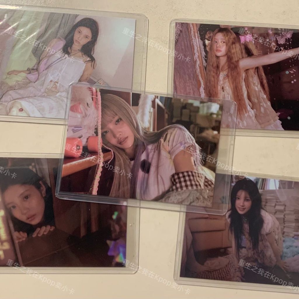 Illit mk Bonus Card โปสการ์ดของขวัญ yunah Park Min Joo moka Lee Yuan Hee iroha