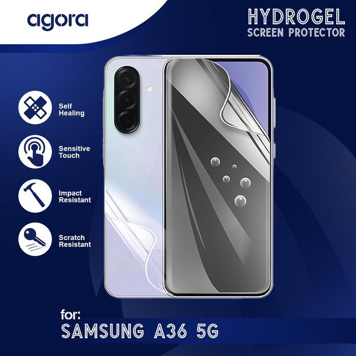 LAYAR Anti-Scratch Hydrogel สําหรับ Samsung A36 5G Hydrogel SCREEN Protector Film - ANTI SPY, FULL S