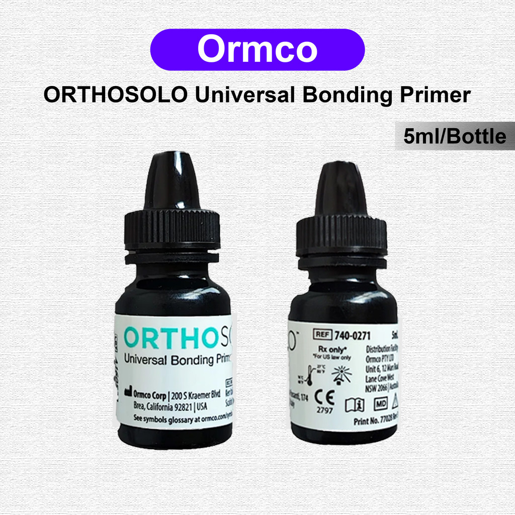 Ormco ORTOLOSOLO ไพรเมอร์พันธะอเนกประสงค์จัดฟัน#740-0271,5ml/Botton