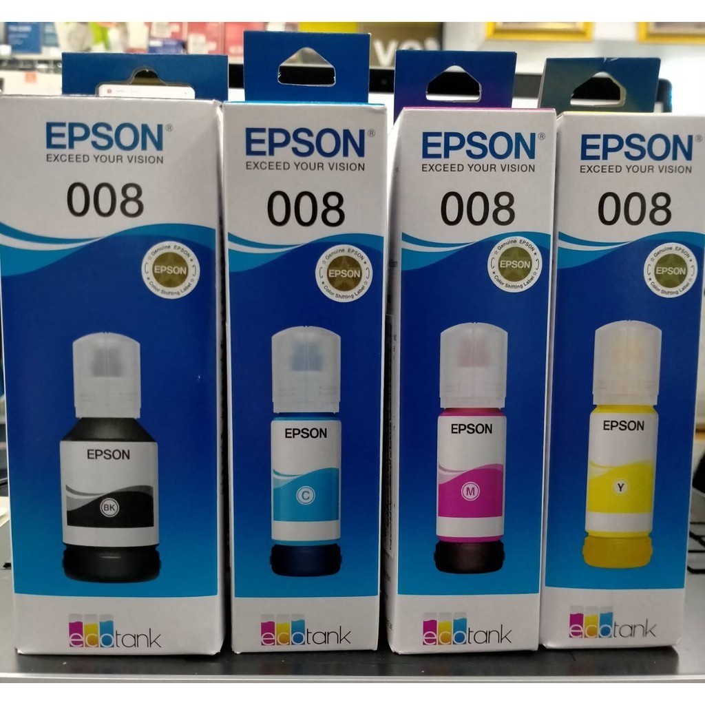 (008) หมึกแท้INK CARTRIDGE EPSON INK BOTTLE T06G100//g200/g300/g400 (008) หมึกแท้