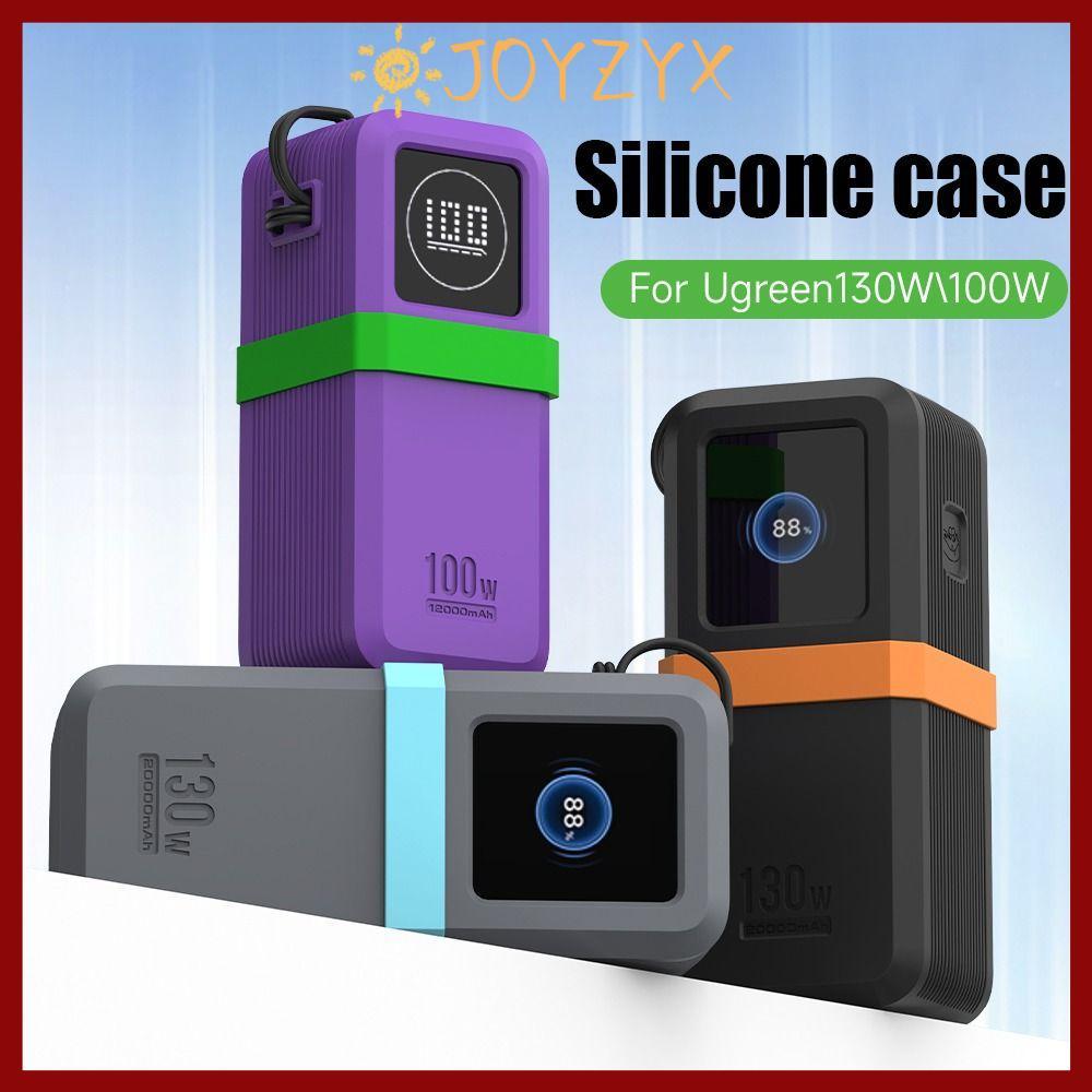 จัดส่งจากประเทศไทยJOYZYX Silicone , Soft กันกระแทก Protective ,กันฝุ่นพกพาพกพาพกพาสําหรับ UGREEN Nexode Power Bank 20000mAh 130W/12000mAh 100W Travel