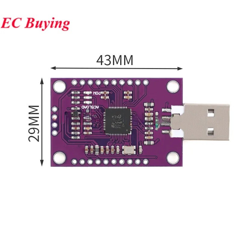 1 ชิ้น FT232H USB ความเร็วสูงถึงพอร์ตอนุกรมโมดูลมัลติฟังก์ชั่น JTAG UART FIFO SPI I2C IIC อินเทอร์เฟ