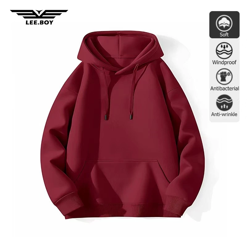 กระเป๋าล้วงด้านหน้า คุณภาพดี เสื้อฮู้ดตัวใหญ่ Basic M-3XL ผ้าสำลีหนานุ่ม (ส่งเร็ว จัดส่งจากไทย)