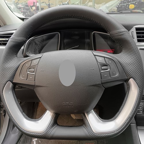Car Steering Wheel Leather Cover Trim For Citroen DS5 DS 5 DS4S DS 4S 2013-2018