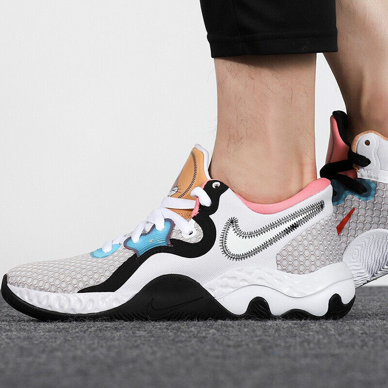 NIKE รองเท้าบาสเก็ตบอลรองเท้าผู้ชาย 2022 ต่ออายุสไตล์ใหม่ ELEVATE II Big Slam Dunk Bunny CW3406-505