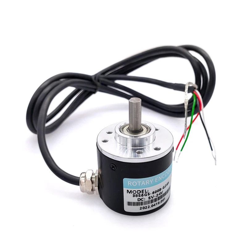 Rotary Incremental Encoder 38S6G5-B-G24N AB 2-Phase การเชื่อมต่อ 50/100/200/360P/R 5-24V Solid Shaft