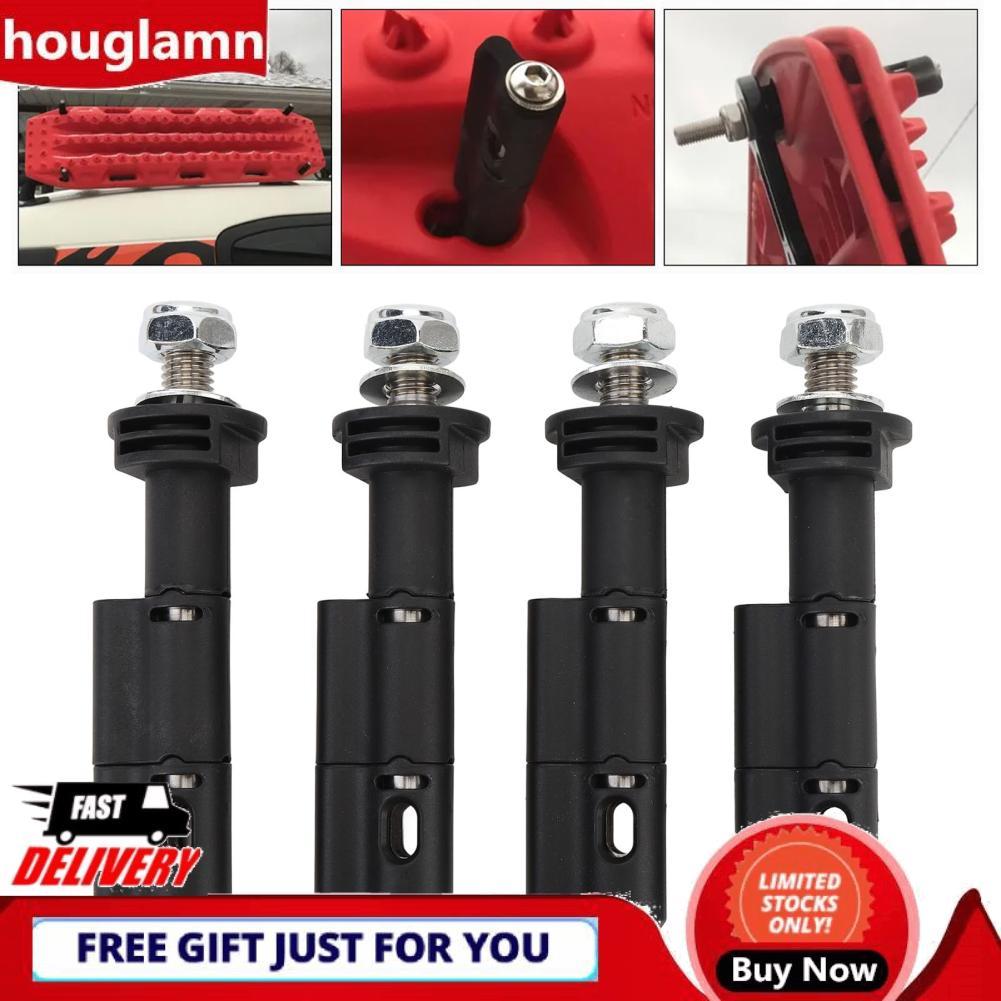 Houglamn Houglamn หมุดยึดสำหรับ Recovery Boards 4PCS 17mm Traction Safety Mount ชุด MaxTrax MKII LIT