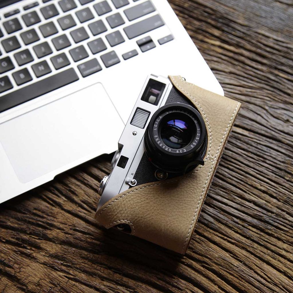 Cam-in Leica Leica M2 M3 M4 M6 M7 MP กล้องของแท้หนังครึ่งกรณี CA031