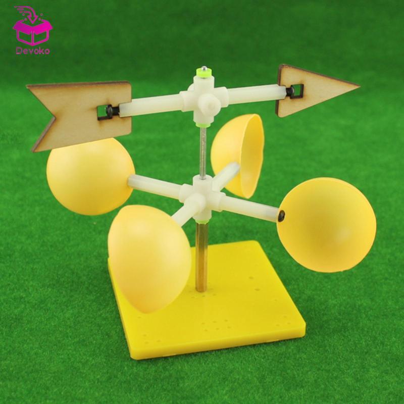 [chiwanji2mf] Weather Vane Wind Vane ของเล่นเพื่อการศึกษาอุปกรณ์ทดลองประกอบด้วยตนเอง