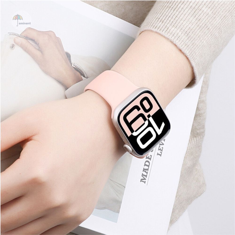 สายนาฬิกาซิลิโคน S10 สำหรับหน้าปัดขนาด 38-49 mm เนื้อนิ่ม ปรับง่าย น้ำหนักเบา ใส่สบาย ราคา ถูกที่สุด ดีลบีเคเค แกลเลอรีภาพที่ 7