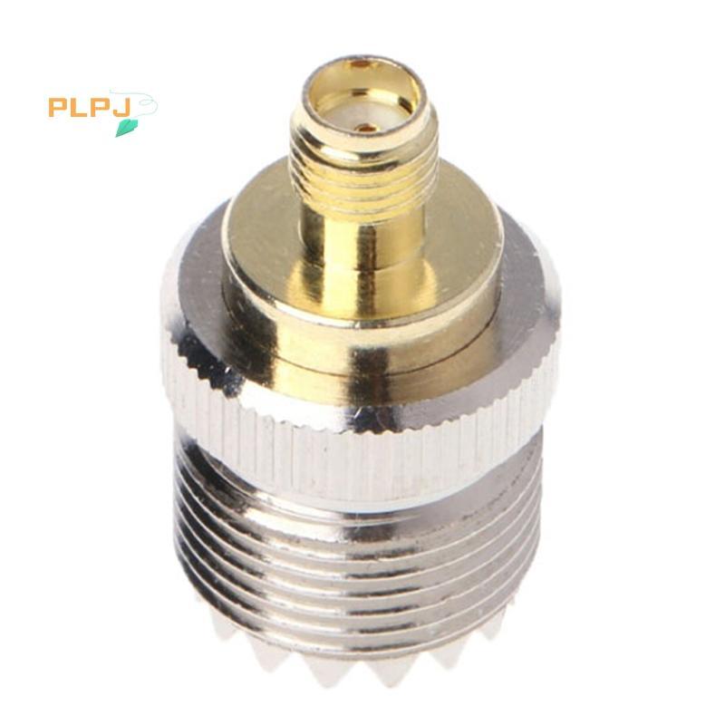 PLPJ 1 ชิ้น M ประเภทหญิง SL16-K/SMA-K ถึง SO-239 PL259 หญิง RF อะแดปเตอร์เชื่อมต่อใหม่