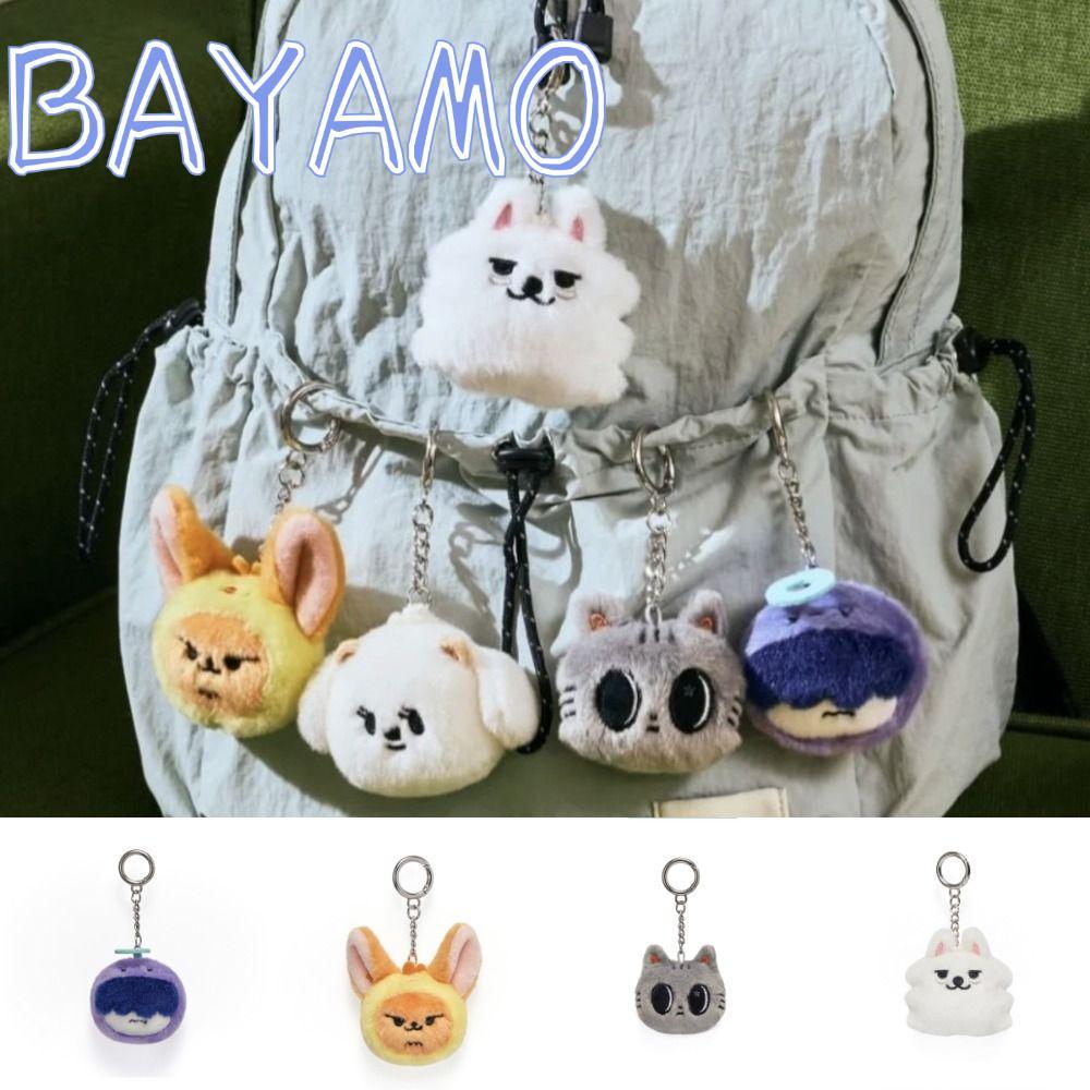 BAYAMO PPULBATU พวงกุญแจตุ๊กตา, Kpop การ์ตูน TXT ตุ๊กตาตุ๊กตา, ผ้าฝ้ายตุ๊กตาสัตว์พวงกุญแจ