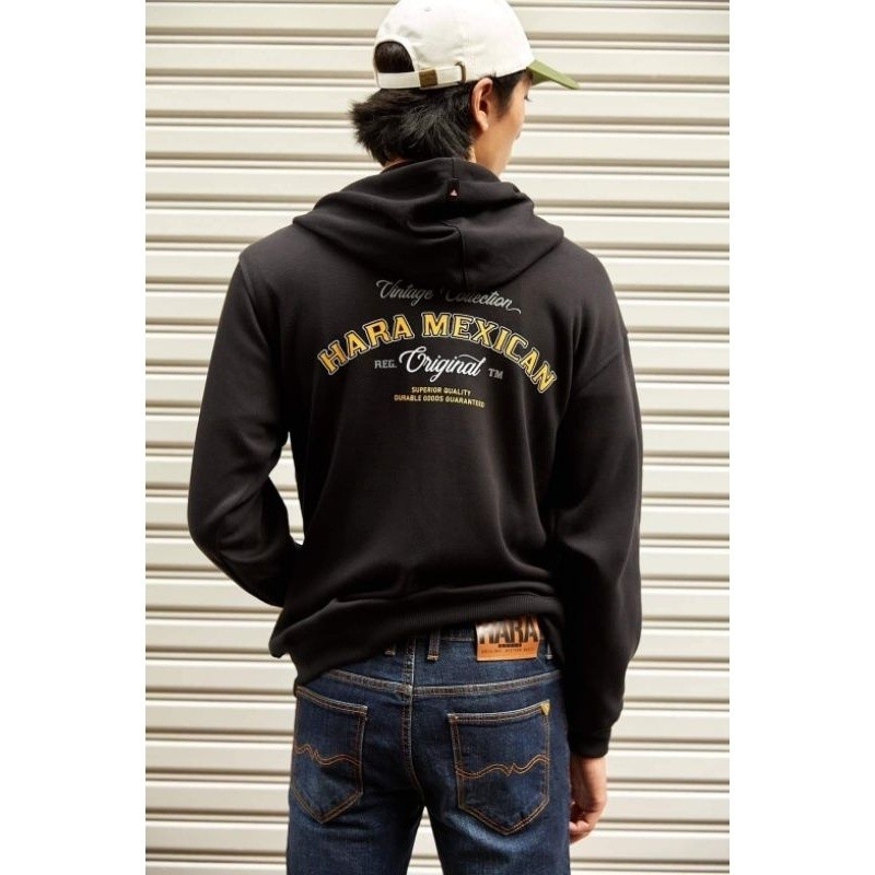M-3XL เสื้อฮู้ด 【HOT】#HARA เสื้อฮู้ดแขนยาวชาย พร้อมส่ง cotton - รูปที่ 4