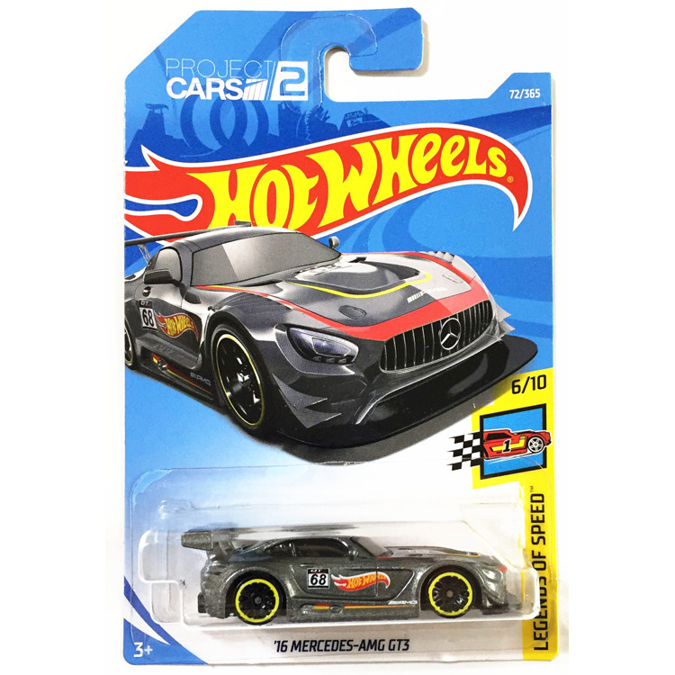 HotWheels HotWheels Racing Project 2 MERCEDES-Benz Racing 16 MERCEDES-AMG GT3 8D 72