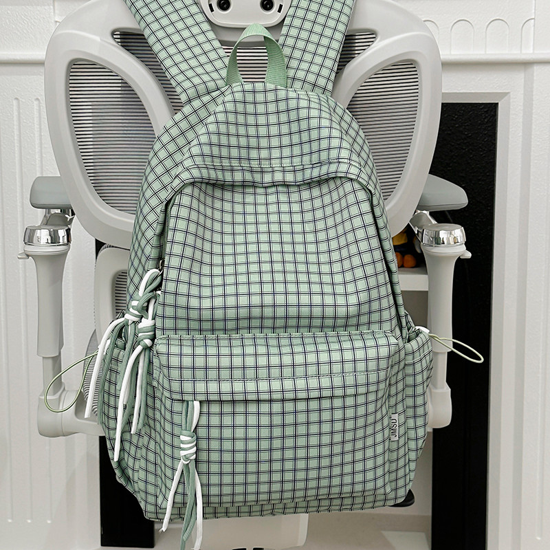 กระเป๋าเป้สะพายหลังสำหรับนักเรียนมัธยมต้นและนักศึกษามหาวิทยาลัยปี 2025 สไตล์ใหม่ ขนาดกระทัดรัด - รูปที่ 5