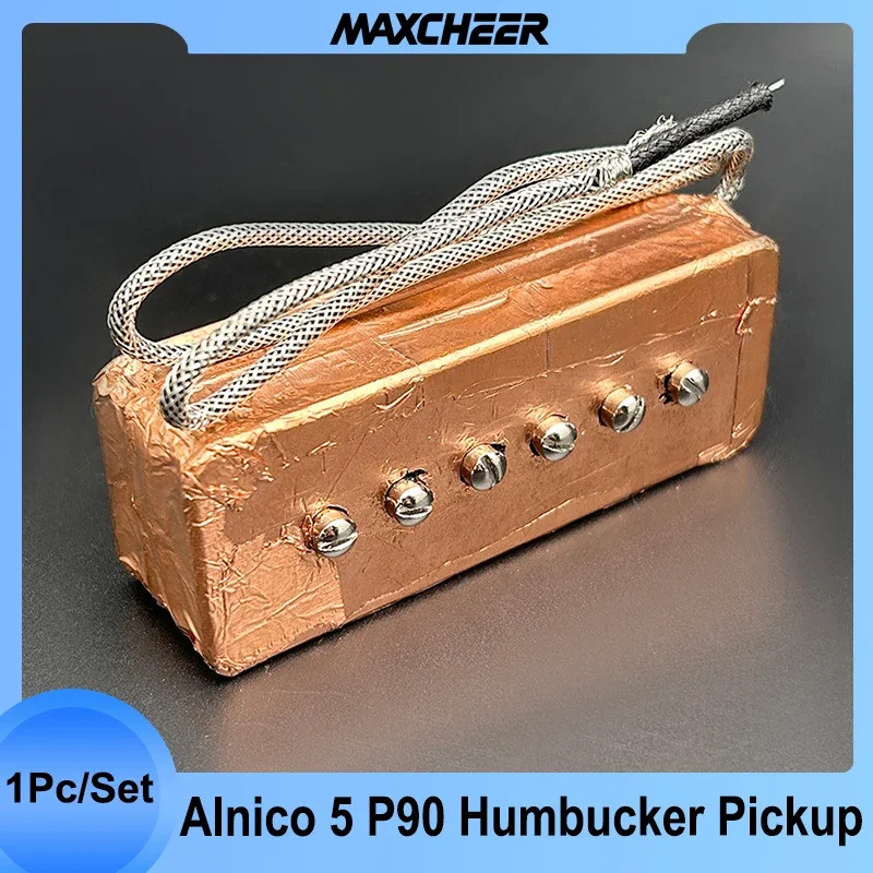 Alnico 5 P90 สไตล์รถกระบะ Dual Coil Pickup Noiseless Humbucker 6K/9K Alnico 5 แม่เหล็กสําหรับ Elecgt