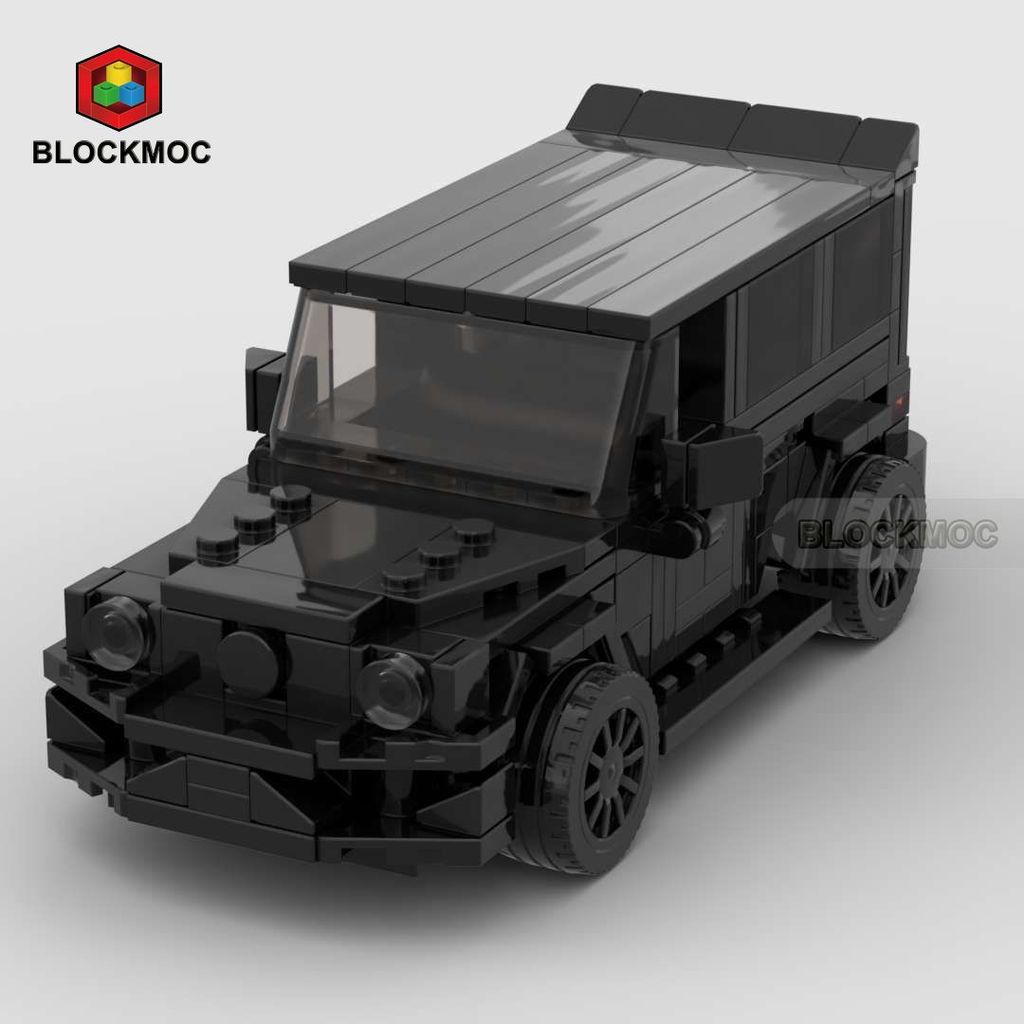 MOC-AMG G63 Building Blocks ใช้งานร่วมกับ Lego ประกอบของขวัญ Building Block ของเล่นเครื่องประดับอนุภ