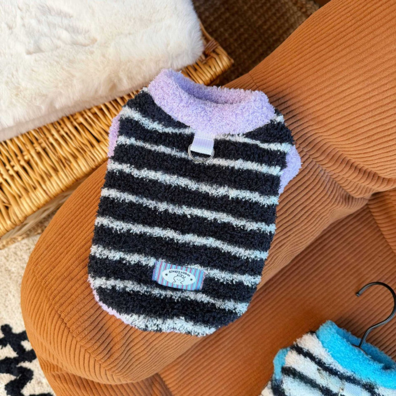 เสื้อสัตว์เลี้ยง เสื้อสเวตเตอร์ ชุดนอนสุนัข ชุดนอนแมว เสื้อกันหนาวถัก ให้อบอุ่น น่ารัก S-L - รูปที่ 2