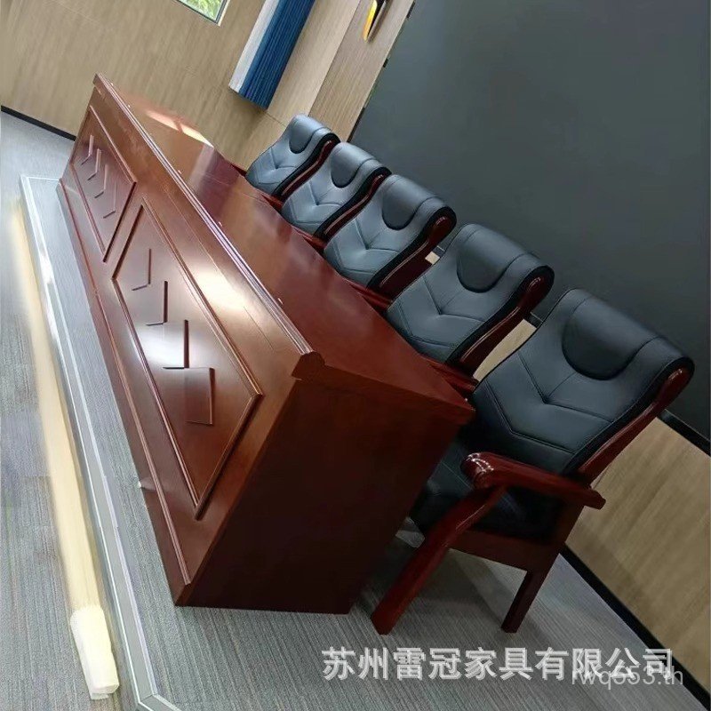 ไม้เนื้อแข็งคําพูดโต๊ะเก้าอี้ตารางประชุมโต๊ะเก้าอี้โต๊ะเก้าอี้การฝึกอบรมการบรรยายตารางสีแถบยาวตารางผ