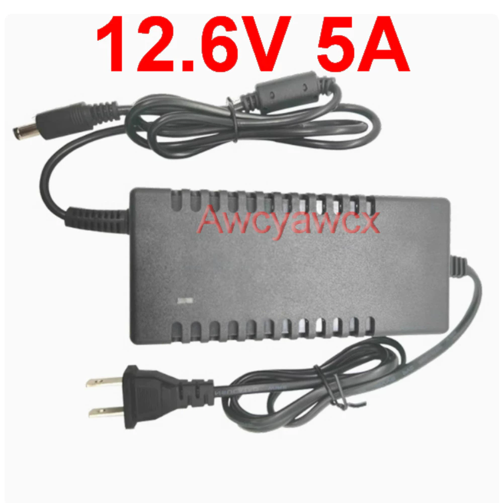 AC DC 12.6V 5A 5000mA Li-ion LiPo แบตเตอรี่ smart Charger 3S 18650 AC DC สําหรับ 10.8V 11.1V 12V อะแดปเตอร์ LED แหล่งจ่ายไฟชุดเครื่องมือไฟฟ้าสาย