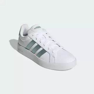 adidas ไลฟ์สไตล์ รองเท้า GRAND COURT BASE 3.0 ผู้หญิง สีขาว HQ0092