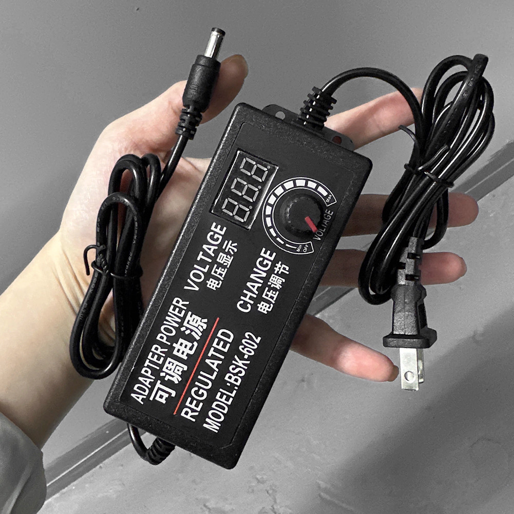 อุปกรณ์ปรับแรงดันไฟฟ้า AC/DC 9V-24V อแดปเตอร์ชาร์จ อะแดปเตอร์พลังงาน ใช้ได้หลายสถานการณ์