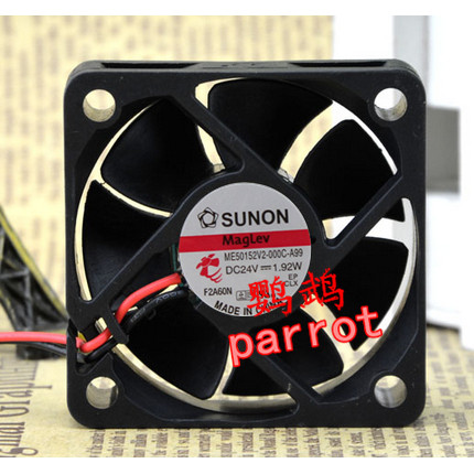 Original Jianzhun SUNON 5015 ME50152V2-000C-A99 24V 1.92W พัดลมระบายความร้อน