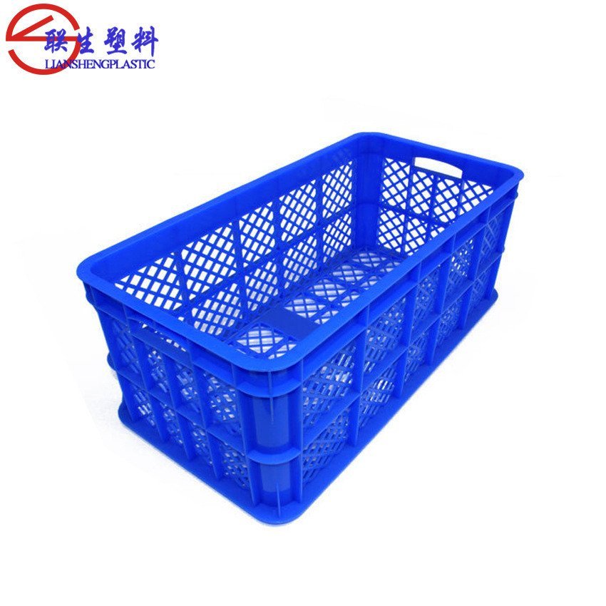 Zhuanzhuanluo 335 ตะกร้าพลาสติก 650 ผู้ผลิต * เบอร์ 19 260 * กรอบพลาสติกผักผลไม้ Liansheng หนา X5OL