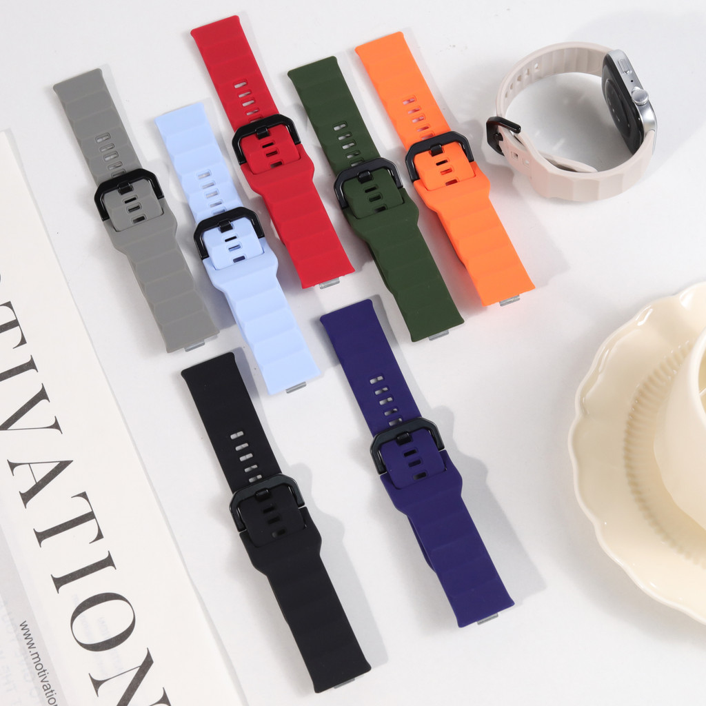 สายยาง for Huawei Watch Fit 5 4 3 / 5 Pro / 4 Pro อุปกรณ์เสริมสายรัดข้อมือซิลิโคนแบนด์กีฬาอ่อน สายรัด ราคา ถูกที่สุด ดีลบีเคเค แกลเลอรีภาพที่ 3