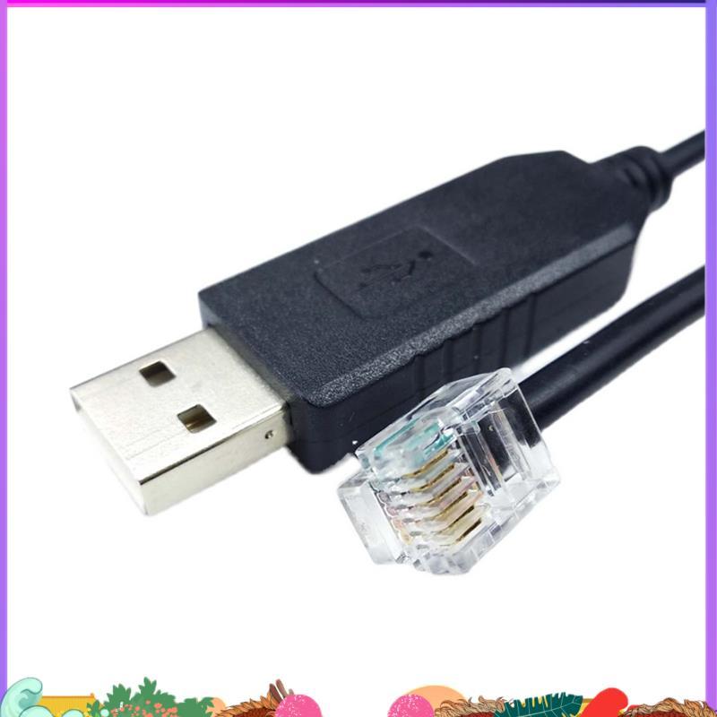 Super USB To Rj11 Rj12 6P4C อะแดปเตอร์ Serial Control สาย EQMOD สําหรับ - Mount Pc เชื่อมต่อสําหรับส