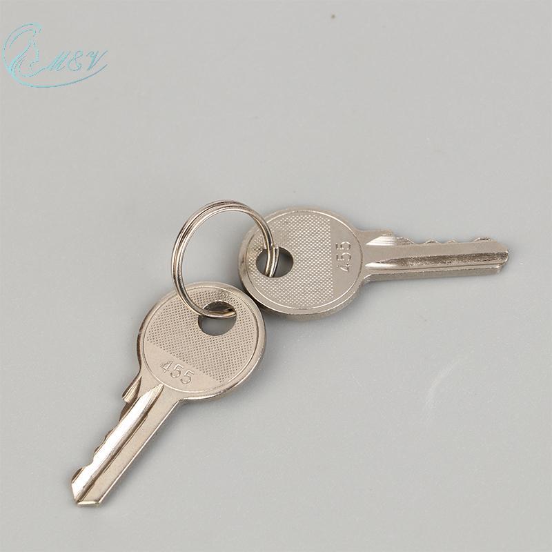 Gent 2PC 455 Key หัวกลมสามความเร็วเลือกสวิทช์ที่สําคัญ XB2-BG03C BG21C BG25C BG33C สําหรับลิฟต์และเล