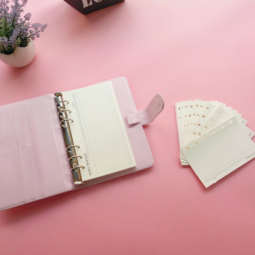 1 PC 31 วัน A7/A6 Habit Tracker หน้าด้านใน, Journal Planner ตกแต่งโน้ตบุ๊คเปลี่ยนอุปกรณ์เสริม,สํานัก