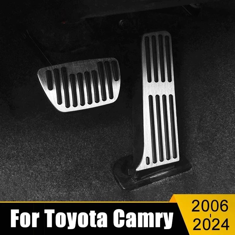 รถคันเร่งแก๊สเบรคเท้าเหยียบPadสําหรับToyota Camry 50 70 XV40 XV50 XV70 2006-2020 2021 2022 2023 2024