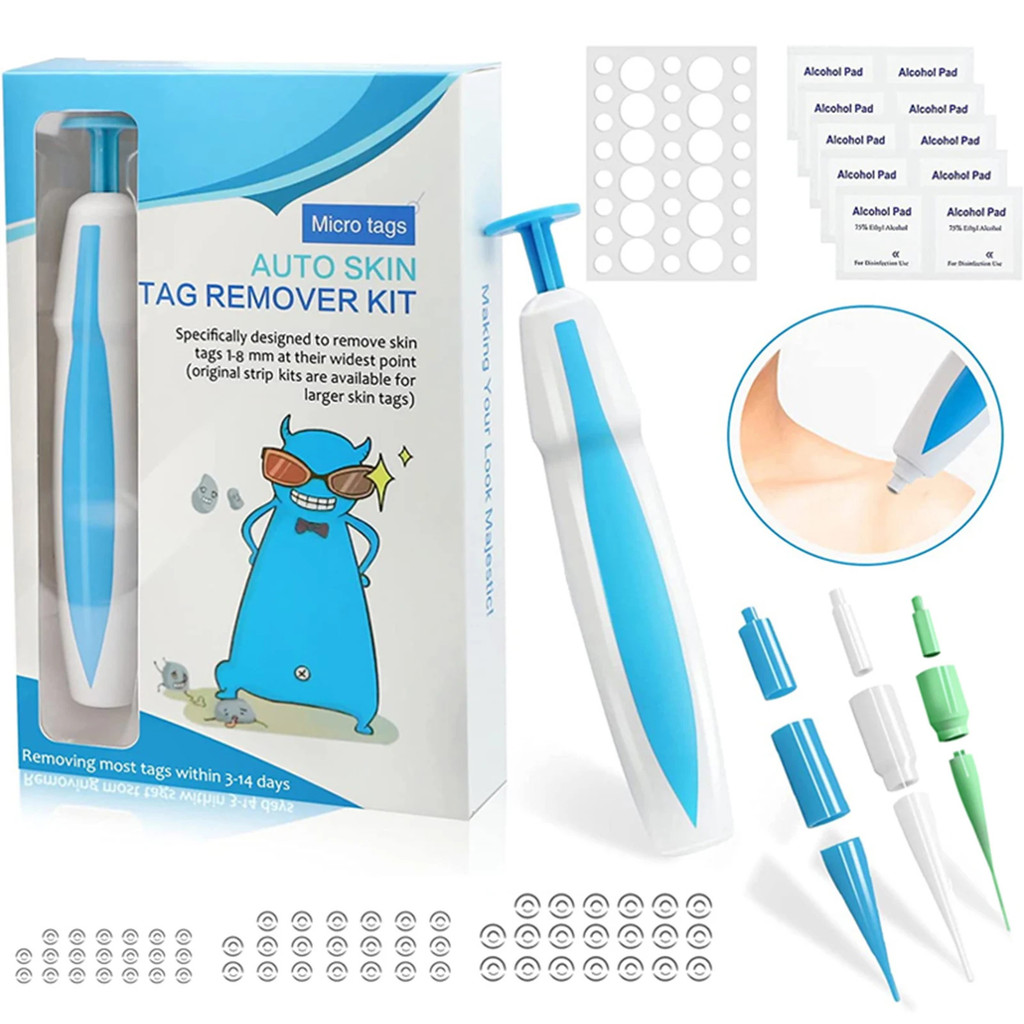 Dr.isla 3 In 1 แท็กอัตโนมัติ Removal Kit Mole Tag Removal ToolFacial Beauty Care เครื่องมือ Wart Rem