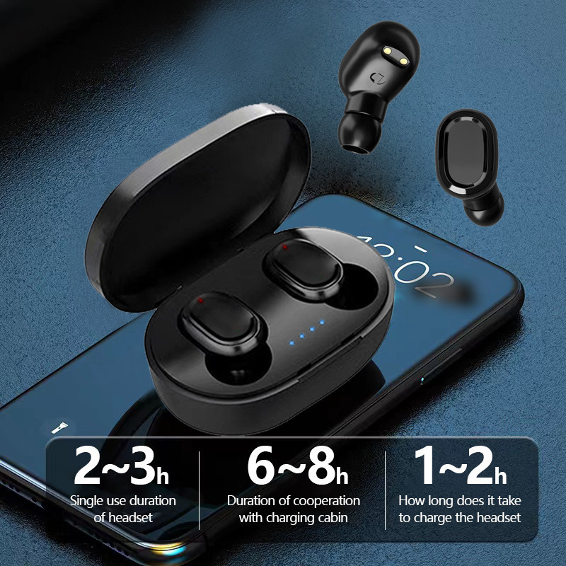 You Love H1 TWS ชุดหูฟังบลูทูธ H1 ไร้สายคุณภาพเสียงที่ชัดเจนระดับไฮไฟระบบจับคู่อัตโนมัติใช้เวลา 2 ชั