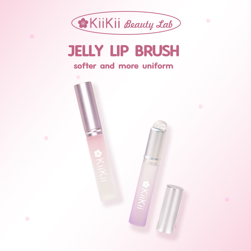 KiiKii Beauty Lab แปรงปัดแก้ม แปรงทาลิป แปรงแต่งหน้าสำหรับลิปและคอนซีลเลอร์ ไล่สีจับถนัดมือ