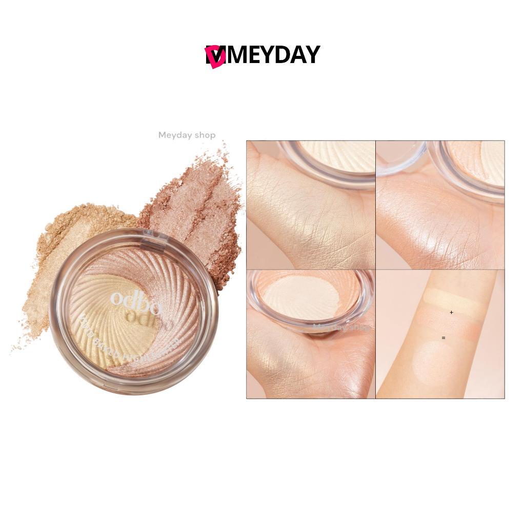 (OD106-03) odbo Vivid Baked Highlighter โอดีบีโอ วิวิด เบค ไฮไลเตอร์  7.5 g