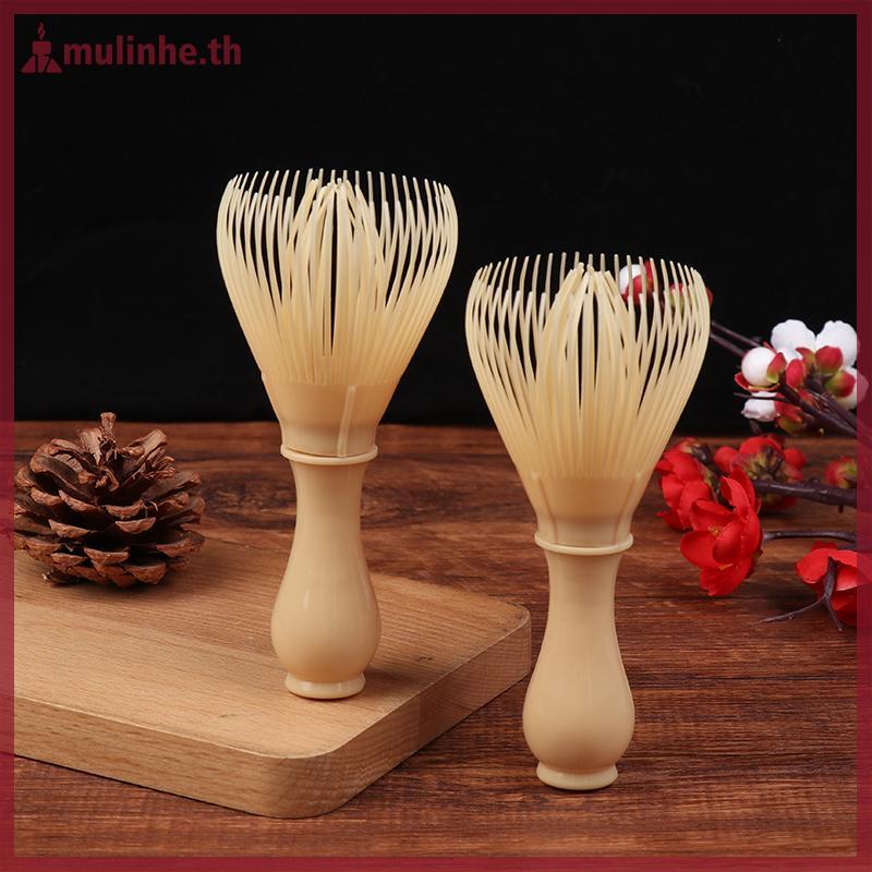 MULINHE DIY พิธีญี่ปุ่นเรซิ่น Matcha Practical Whisk Coffee Green Tea Brush TH