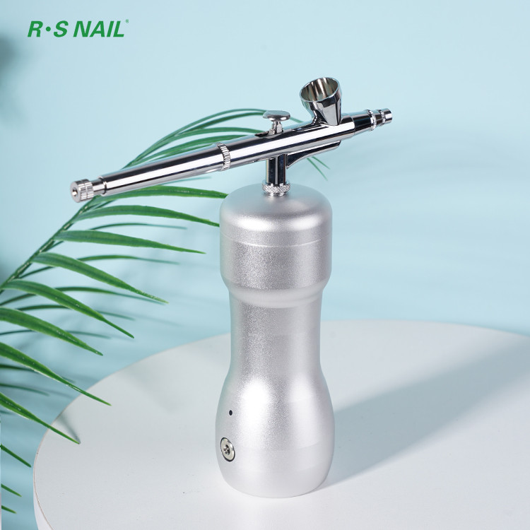 Body Painting Nail Art Airbrush Makeup Kit เครื่องมือตกแต่งเค้ก Airbrush Paint Nail Art Airbrush