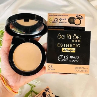 (ยกแพค 4 ชิ้น) แป้งพัฟเซริเซ่ Serise Esthetic power รองพื้น ผู้หญิง เครื่องสำอาง Foundation