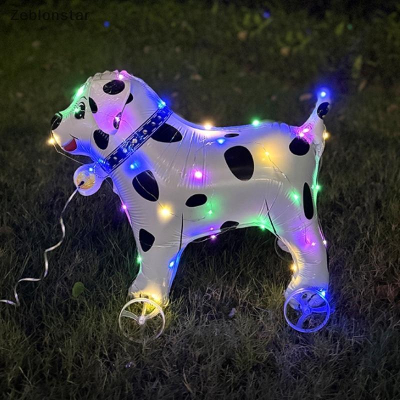 [ดาว] 4ง การ์ตูนเรืองแสงฟอยล์บอลลูนช้างยืนเดินบอลลูนที่มีล้อสําหรับเด็กตกแต่งงานเลี้ยงวันเกิดเด็กอาบน้ํา (ส) - รูปที่ 5