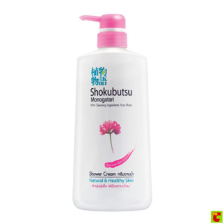 โชกุบุสซึ โมโนกาตาริ ครีมอาบน้ำ สีชมพู 400 มล.
