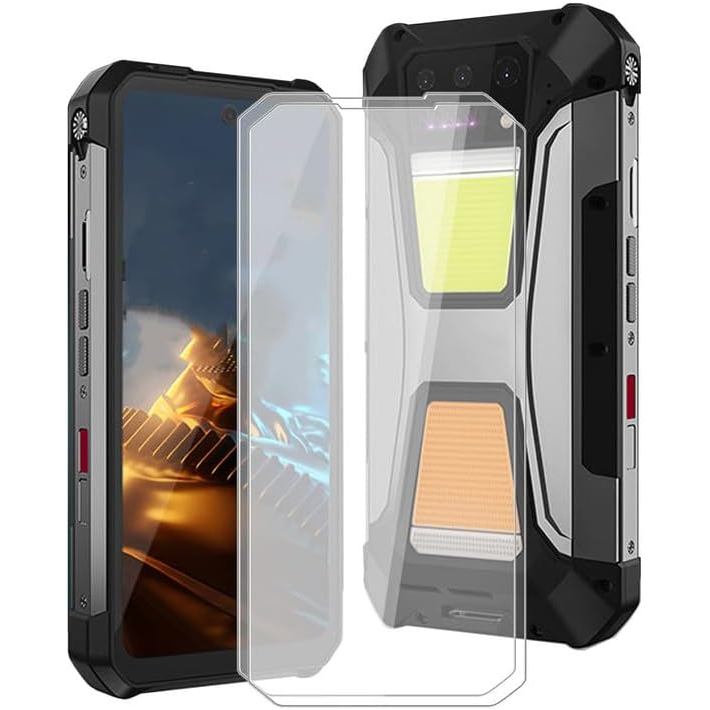 สําหรับ Unihertz Tank 2 Pro กระจกนิรภัยป้องกันหน้าจอ, [2 แพ็ค] 9H ความแข็งฟิล์มป้องกันสําหรับ Uniher