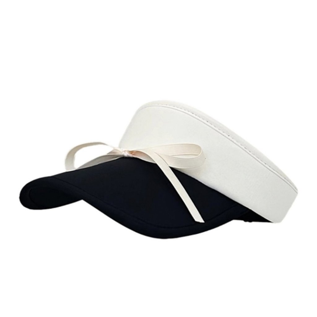 [Pomelo] หมวกไวเซอร์แต่งโบว์ / Bow Visor - รูปที่ 2