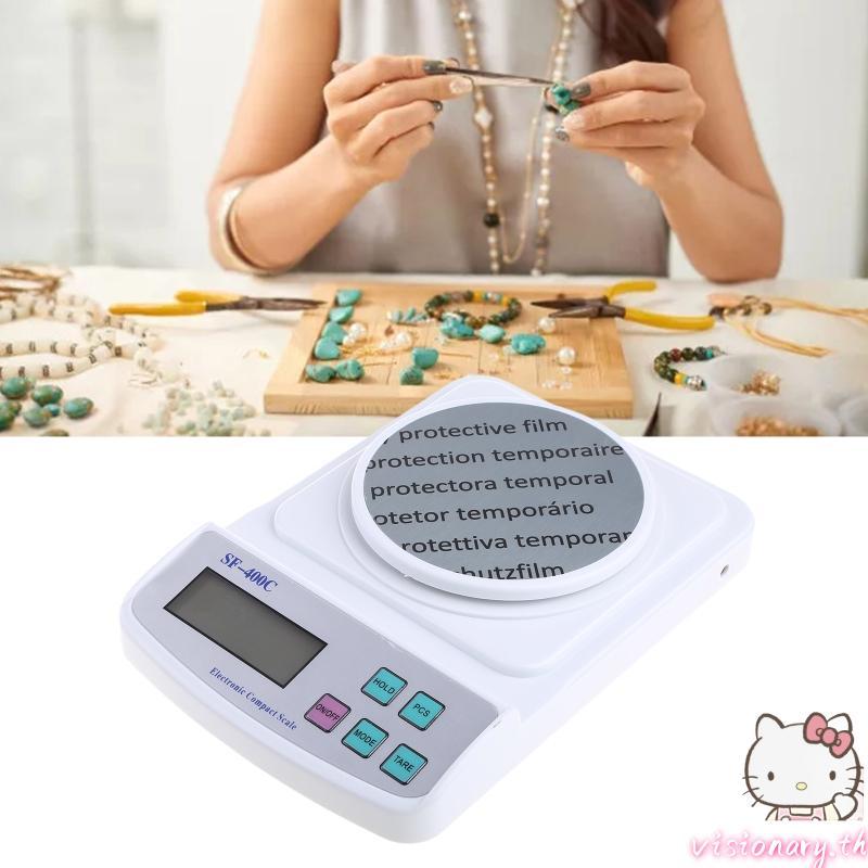Vision Mini Balance Scale จอแสดงผล LCD Compact Lab Scales ความแม่นยําชั่งน้ําหนักกรัมออนซ์