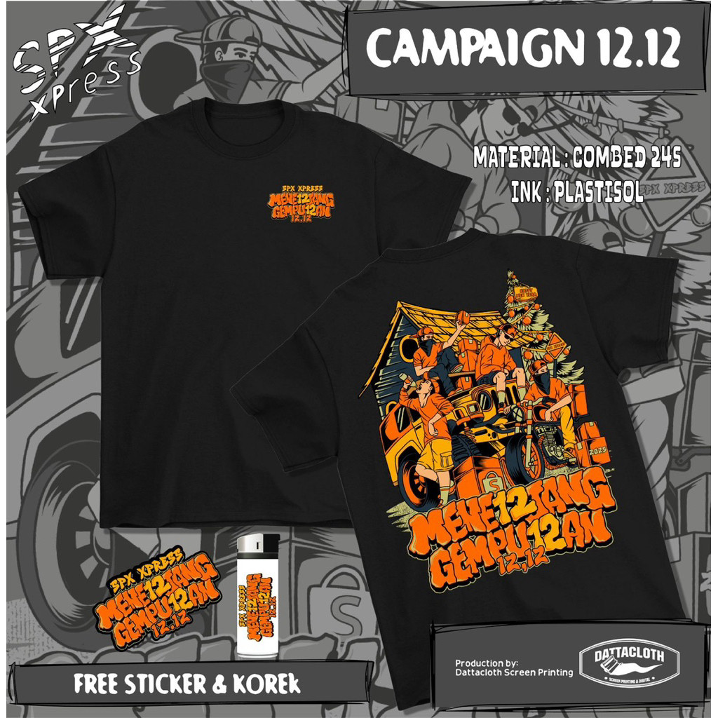 Spx Express 12-12 เสื้อยืด Campaign/Event