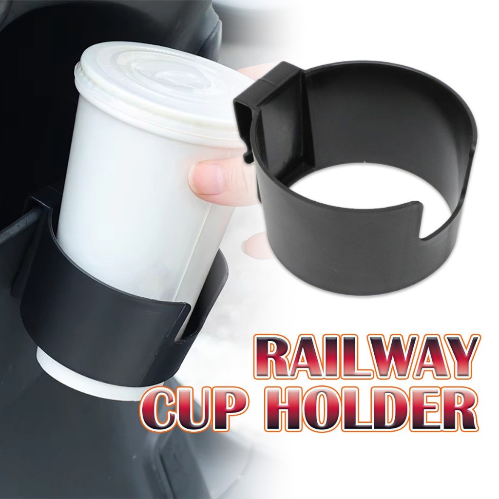 เก็บปลายทาง！1ชิ้น/2ชิ้น ที่วางแก้วน้ำมอเตอร์ไซค์ ที่วางแก้ว ทนทาน วัสดุPP ติดตั้งง่าย สำหรับอุปกรณ์เสริม - รูปที่ 4