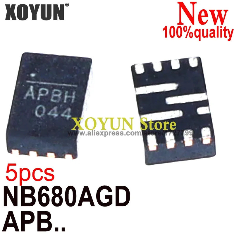 (5 ชิ้น) 100% ใหม่ NB680AGD-Z NB680AGD NB680A (APBF APBE APBG APB*) QFN-12 ชิปเซ็ต ic ในสต็อก DMWHH