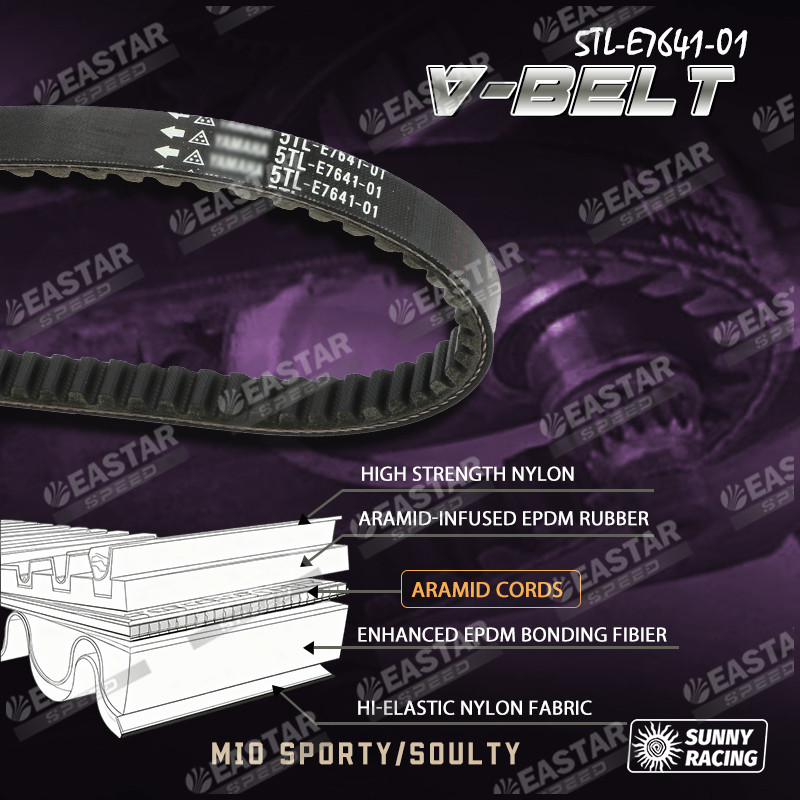 สายพาน 5TL mio ,fino ,nouvo mx แท้ อินโด (5TL-E7641-01)