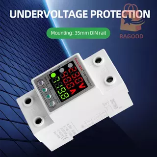 ชิโนทามเมอร์ 40A/63A 220V 50Hz อุปกรณ์ป้องกันแรงดันไฟฟ้าเกิน กันไฟกระชาก การอ่านที่แม่นยำ รีเซ็ตอัตโนมัติ การป้องกันแรงด